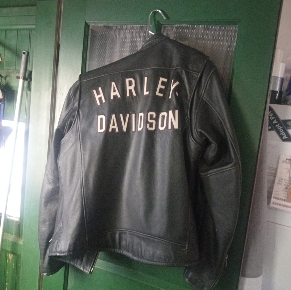 Harley Davidson leather jacket with liner